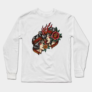 Two face Long Sleeve T-Shirt